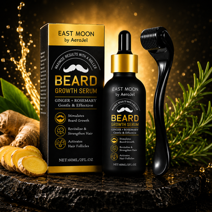 Aerojel™ - East Moon All Natural Beard Growth Serum