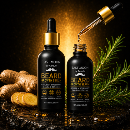 Aerojel™ - East Moon All Natural Beard Growth Serum